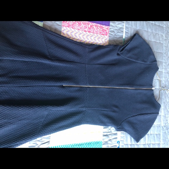 Navy banana republic knee length dress - Picture 4 of 5